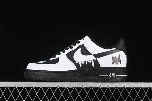 All Categories Nk Air Force 1 Air Force Series Nk Air Force 1 Low Air Force Low Nike Air Force 1'07 Low Official hot model customization Two-dimensional theme Gray zone Air Force 1 low-top casual sneakers ZH0316-077
